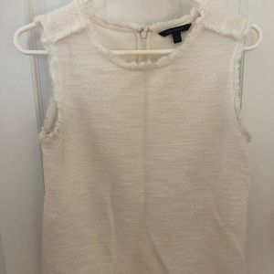 White banana republic blouse